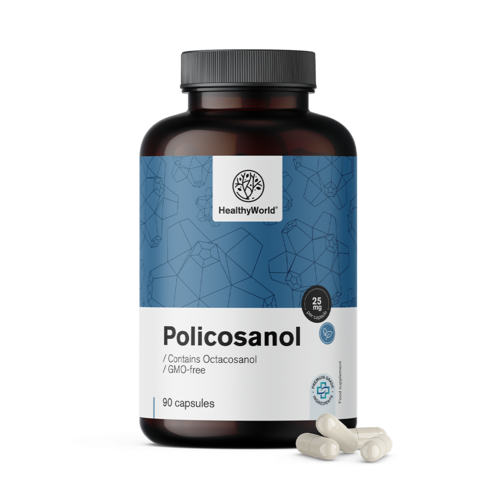 Policosanol 25 mg, 90 kapsula