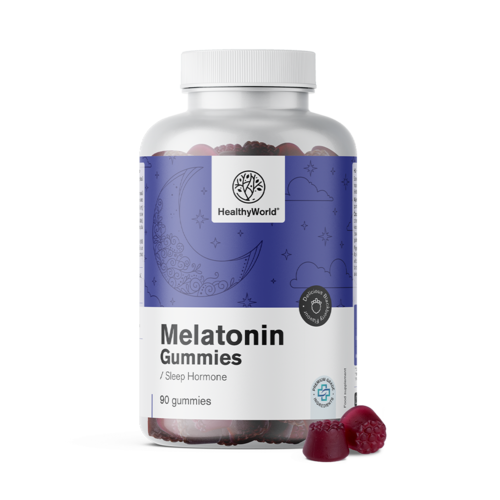 Melatonin 1 mg, 90 gumenih bombona