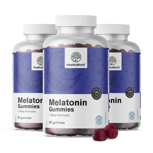 3x Melatonin 1 mg, ukupno 270 gumenih bombona
