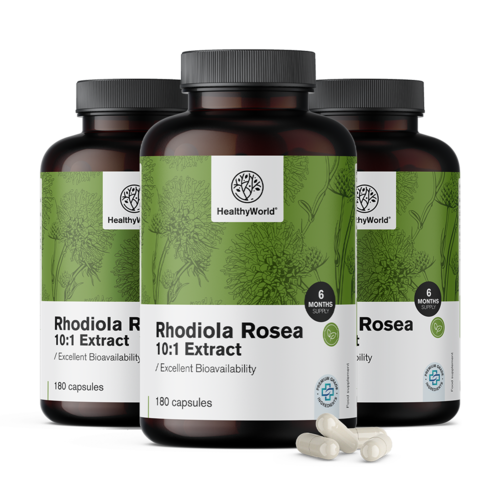 3x Rhodiola 8000 mg, ukupno 540 kapsula