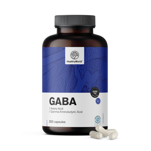 GABA 3000 mg, 320 kapsula