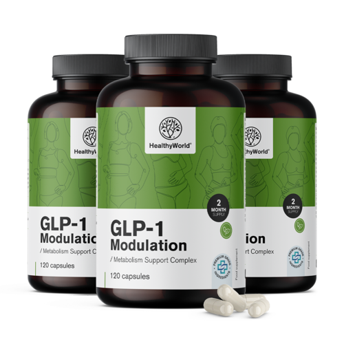 3x GLP-1 Modulation - kompleks za podršku metabolizmu, ukupno 360 kapsula