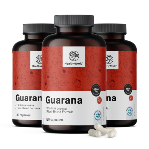 3x Guarana 4800 mg, ukupno 540 kapsula