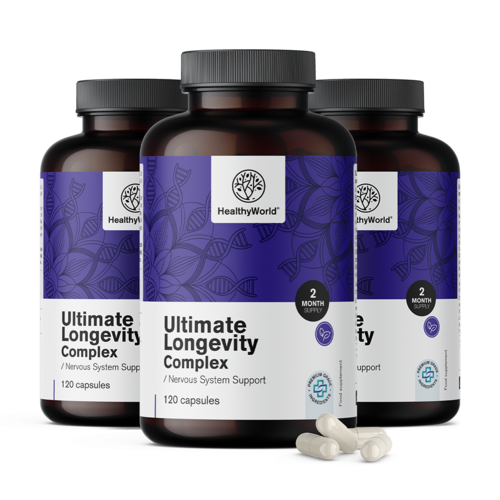 3x Ultimate Longevity Complex, ukupno 360 kapsula