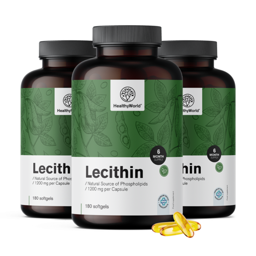 3x Lecitin 1200 mg, ukupno 540 mekih kapsula