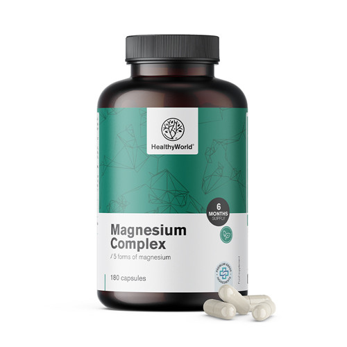  Magnezij kompleks s 5 oblika magnezija