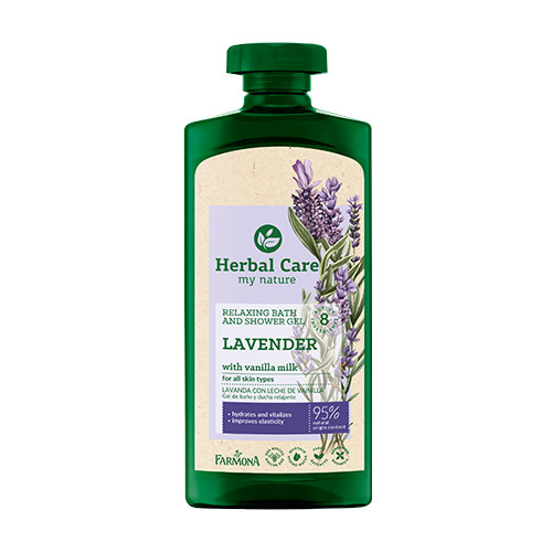 Gel za kupku i tuširanje - lavanda & vanilija mlijeko.