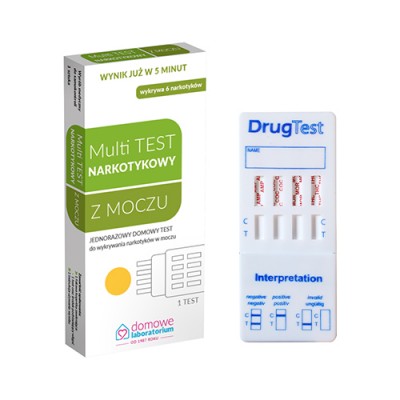 Test na drogu u urinu - 6 parametara