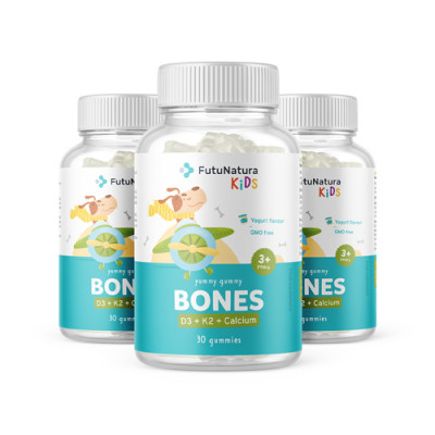 BONES - Gumeni bomboni za djecu za kosti