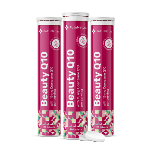 3x Beauty Q10 – šumeće tablete, ukupno 60 šumećih tableta