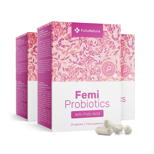 3x Femi Probiotics – za žene, ukupno 60 kapsula