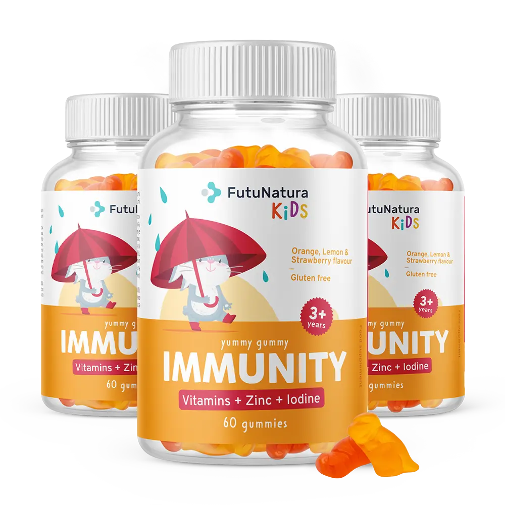 IMMUNITY - Gumiji za otroke za imunski sistem komplet