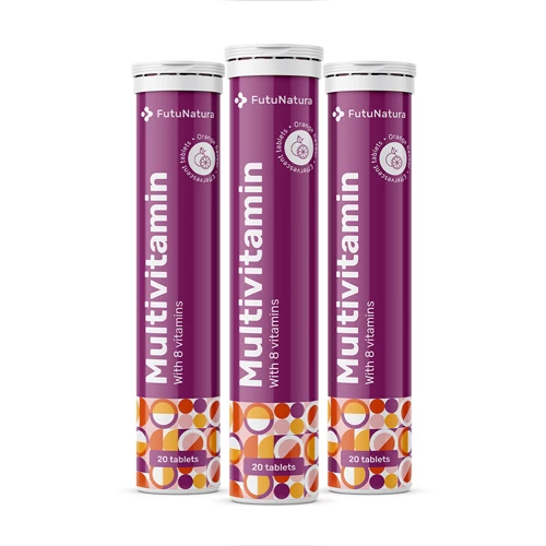 Šumeče tablete z multivitamini