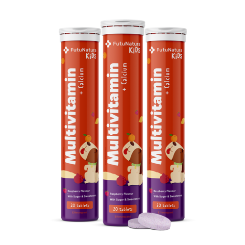3x Multivitamini za djecu – šumeće tablete, ukupno 60 šumećih tableta