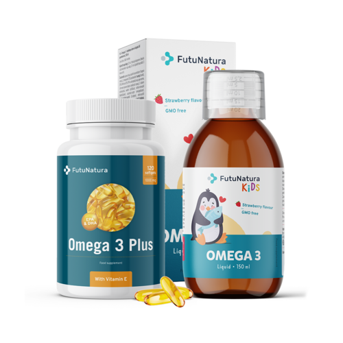 Omega 3 Family pack, komplet