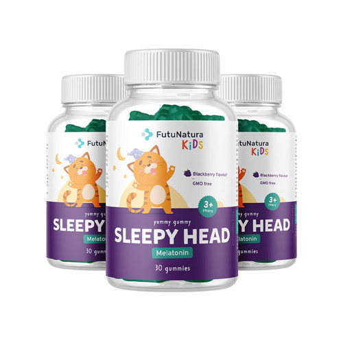 SLEEPY HEAD - Gumeni bomboni za djecu komplet