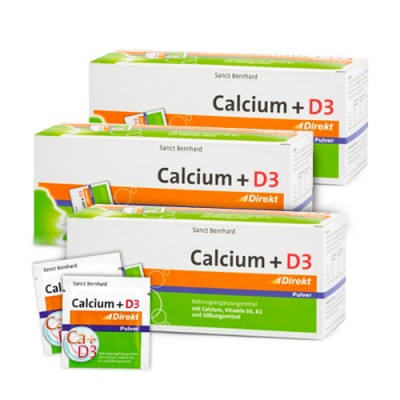 Kalcij + D3 Direkt, 60 vrećica