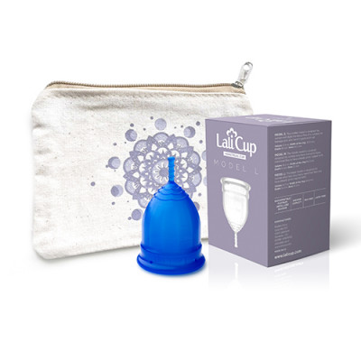 Menstrualna čašica LaliCup L – plava