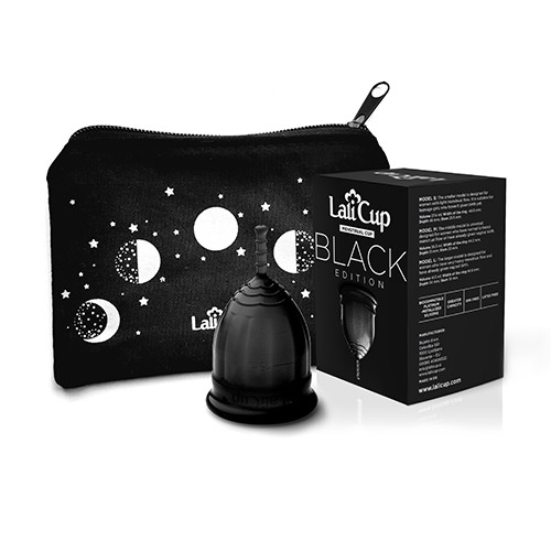 Menstrualna čašica LaliCup M – crna