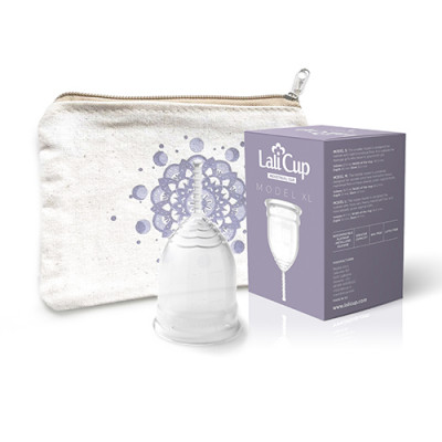 Menstrualna čašica LaliCup XL – bezbojna