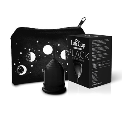 Menstrualna čašica LaliCup XL – crna