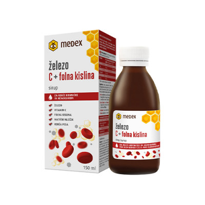 Sirup Željezo C + folna kiselina