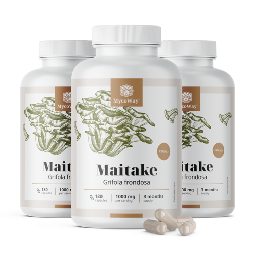 3x Maitake 1000 mg – ekstrakt, ukupno 540 kapsula
