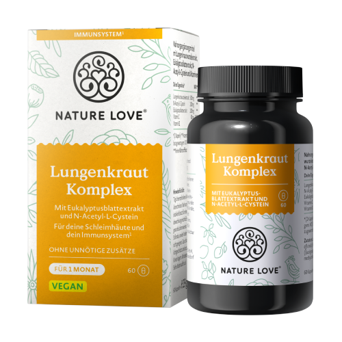 Veganski kompleks s plućnjakom, 60 kapsula