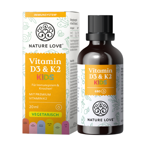 Vitamin D3 i K2 u kapima – za djecu, 20 ml