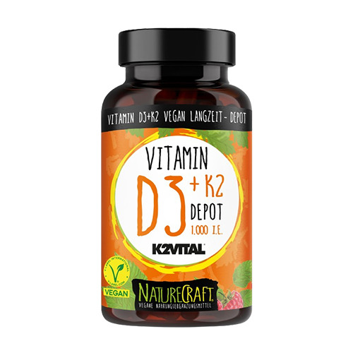 Veganski vitamin D3 i K2.