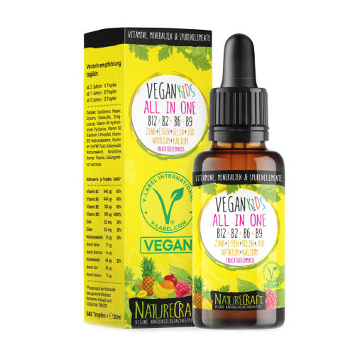 Veganski vitamini i minerali u kapljicama za djecu