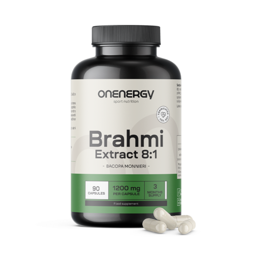 Brahmi 1200 mg, 90 kapsula