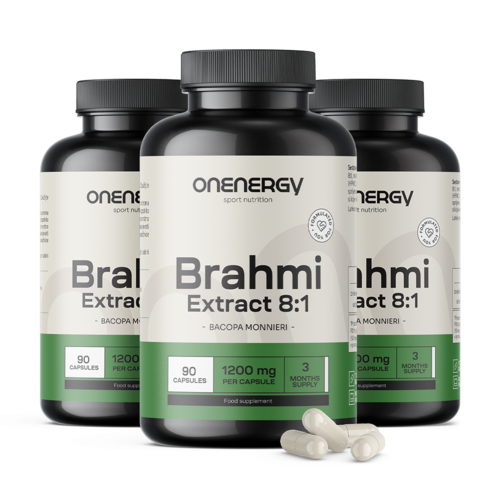 3x Brahmi 1200 mg, ukupno 270 kapsula