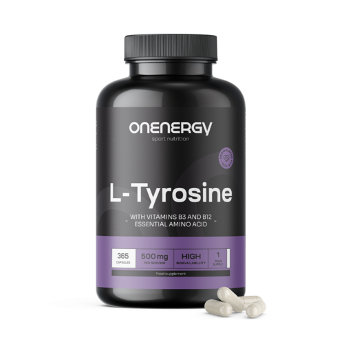 L-Tirozin 500 mg s vitaminima B3 i B12