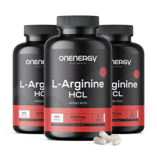 3x L-arginin HCL 4500 mg, ukupno 1095 kapsula
