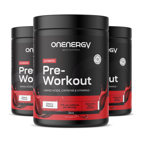 3x Pre-Workout – prah za pripremu napitka, ukupno 930 g