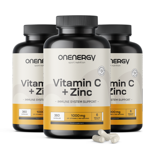 3x Vitamin C + cink, ukupno 1080 kapsula