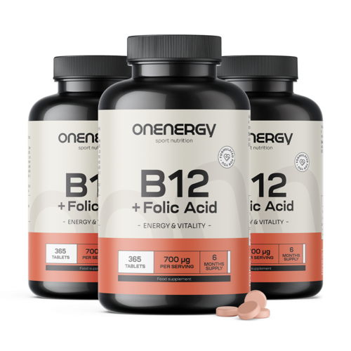 3x Vitamin B12 + folna kiselina, ukupno 1095 tableta