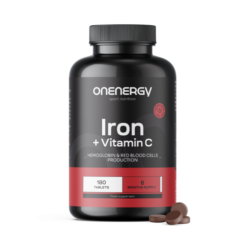 Željezo + vitamin C, 180 tableta