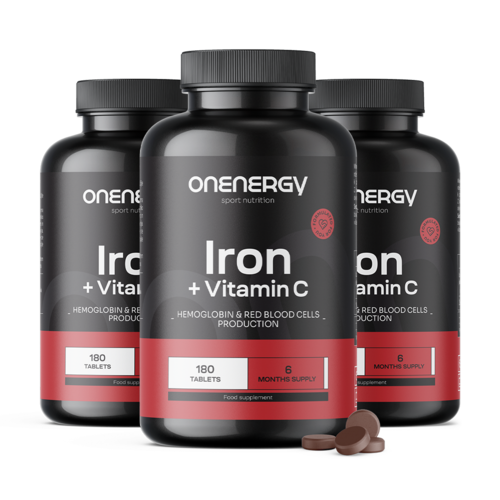 3x Željezo + vitamin C, ukupno 540 tableta