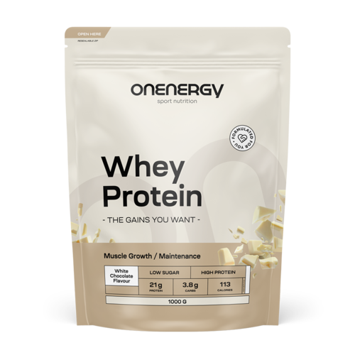 Whey protein sirutke - bijela čokolada, 1000 g