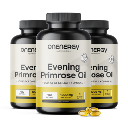 3x Ulje noćurka 1000 mg, ukupno 540 mekih kapsula