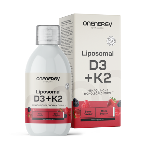 Liposomalni vitamin D3 + K2, 250 ml