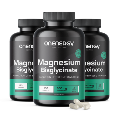 3x Magnezijev bisglicinat 300 mg, ukupno 540 kapsula