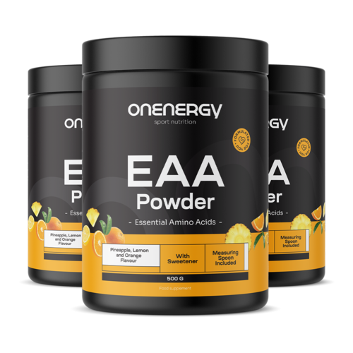 3x EAA u prahu - ananas, limun, naranča, ukupno 1500 g