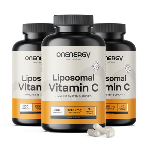 3x Liposomalni vitamin C 1200 mg, ukupno 600 kapsula