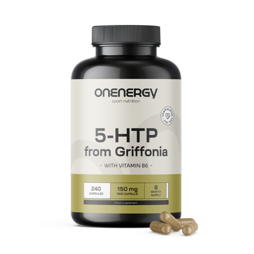5-HTP 150 mg – Griffonia Simplicifolia, 240 kapsula