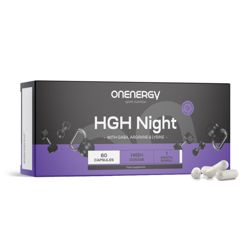 HGH Night – Natural HGH Booster, 60 kapsula