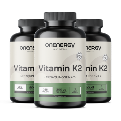 3x Vitamin K2 MK-7, ukupno 1095 tableta