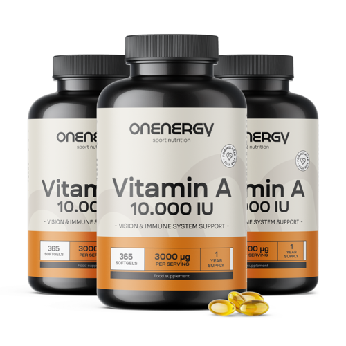 3x Vitamin A 10.000 IU, ukupno 1095 mekih kapsula